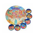 Click here for more information about Jerusalem Seder Plate by Yair Emanuel 