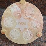 Click here for more information about Jerusalem Stone Seder Plate